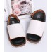 White Faux Leather best sandals for walking  Walking Sandals